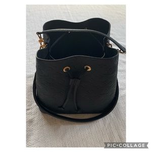 Louis Vuitton Black Bucket Bag